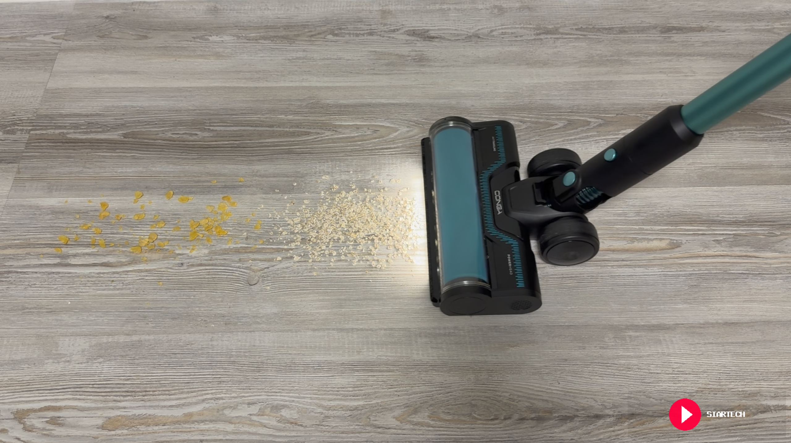 Conga Rockstar RX50 - prueba de potencia y aspiración.