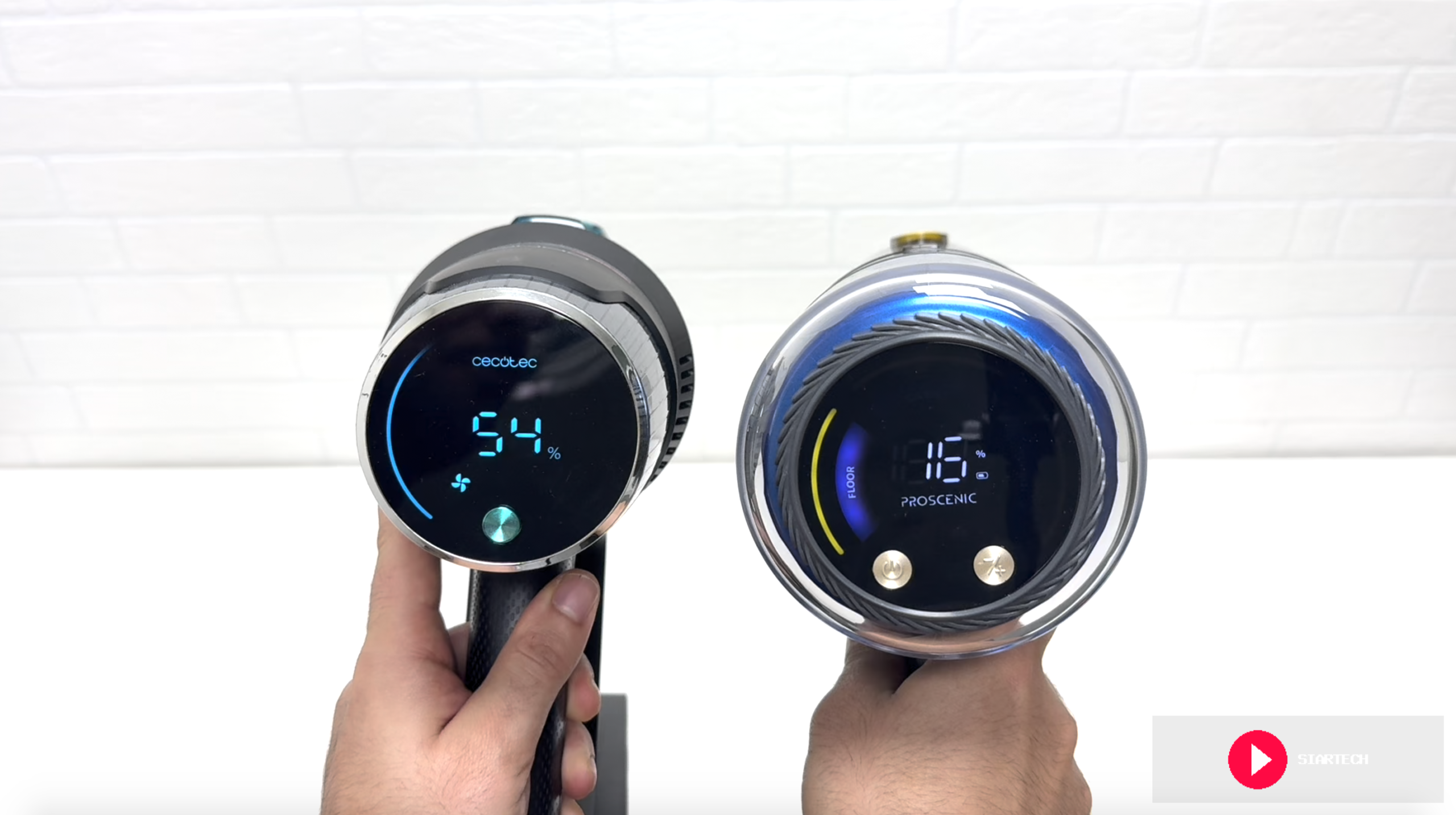 conga rockstar rx50 vs proscenic p15 pantallas