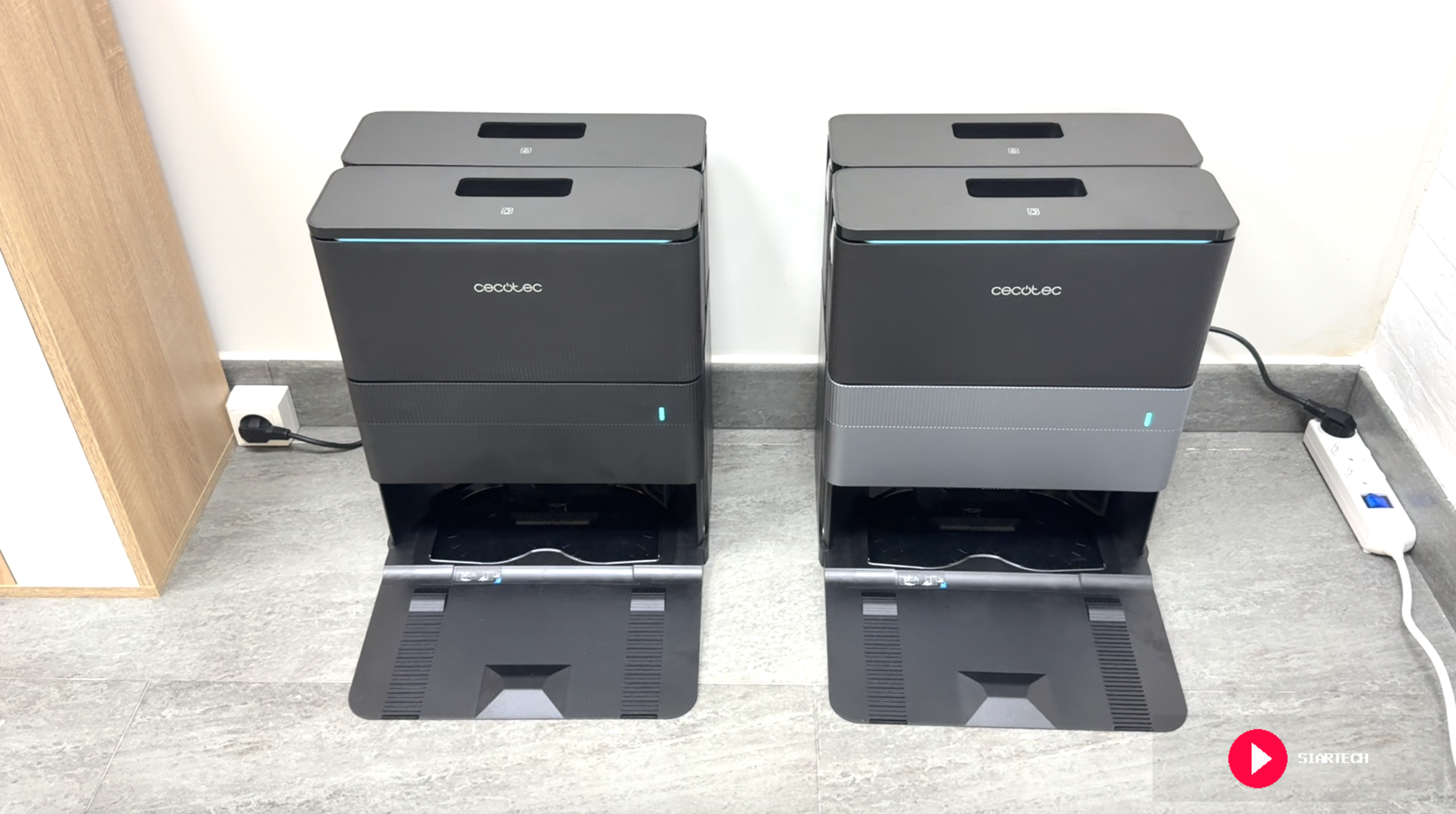 Conga X50 vs Conga X70: base de autovaciado