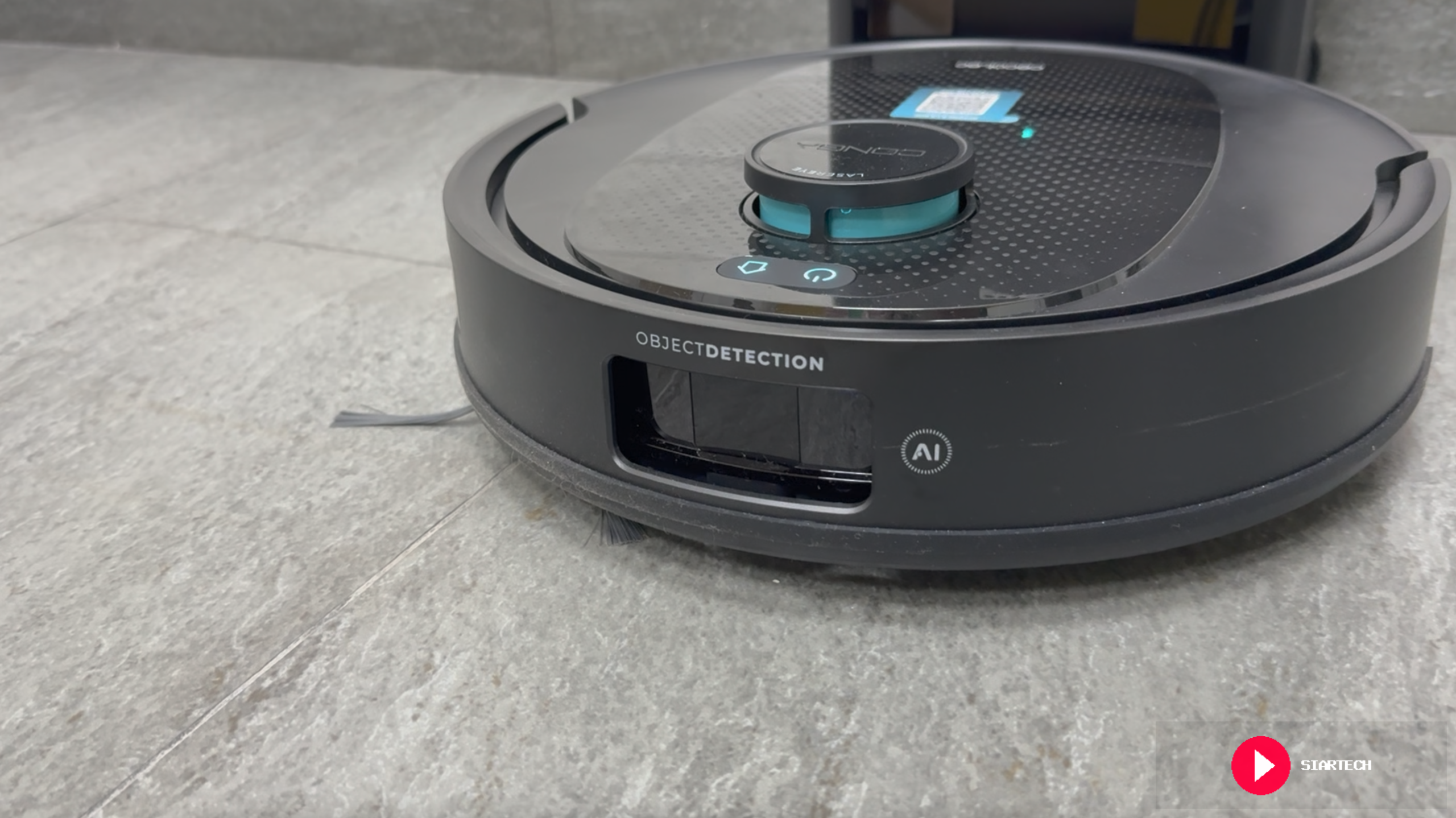 Sistema de inteligencia artificial del Conga Y80 para mejorar la detección y la limpieza.