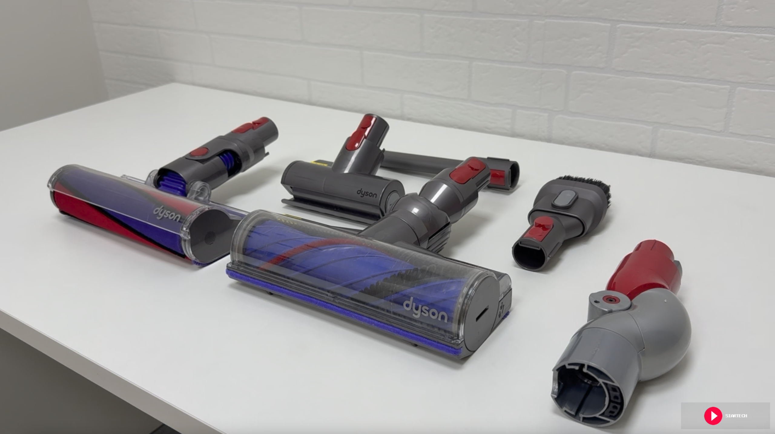 Accesorios incluidos con el Dyson V10