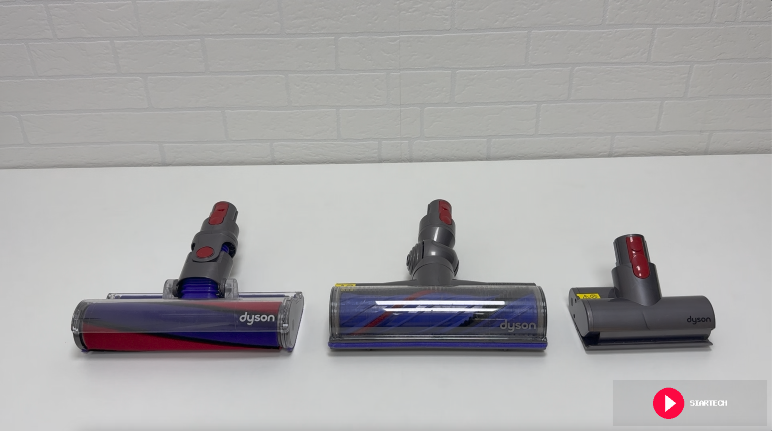 Dyson V10 Cyclone - cabezales principales
