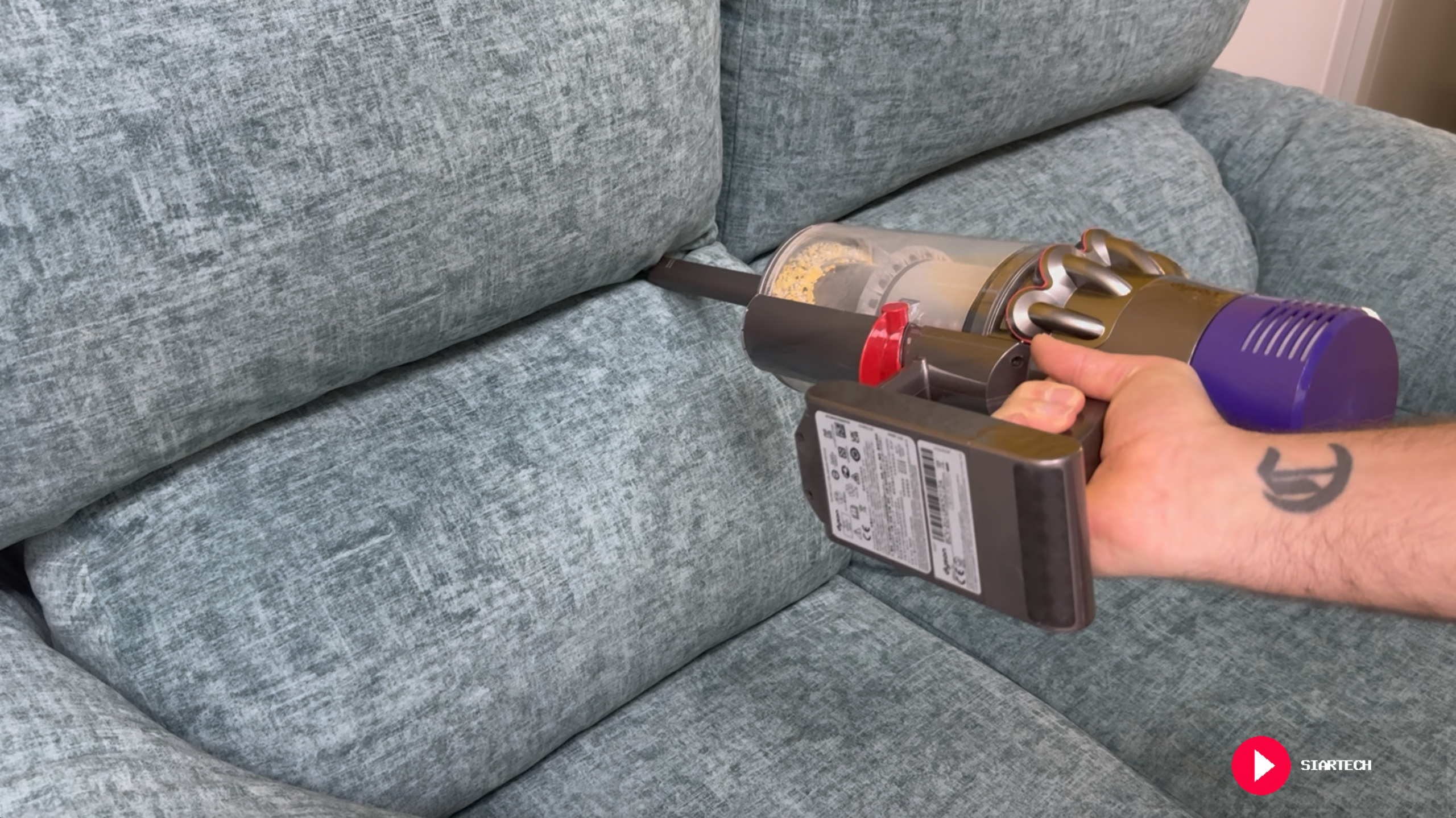 Dyson V10 Cyclone - modo aspirador de mano