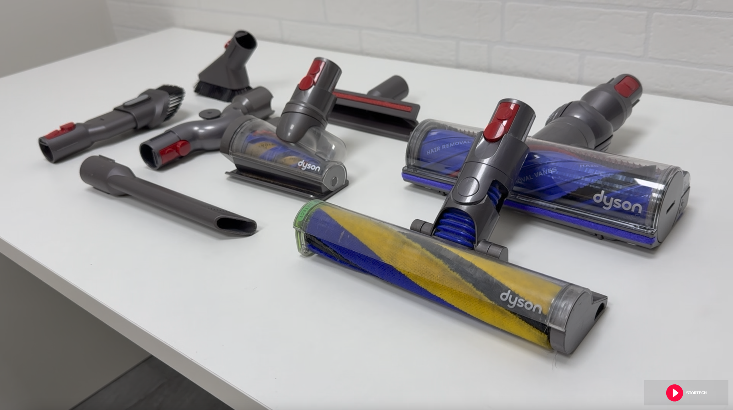 Accesorios incluidos con el Dyson V12