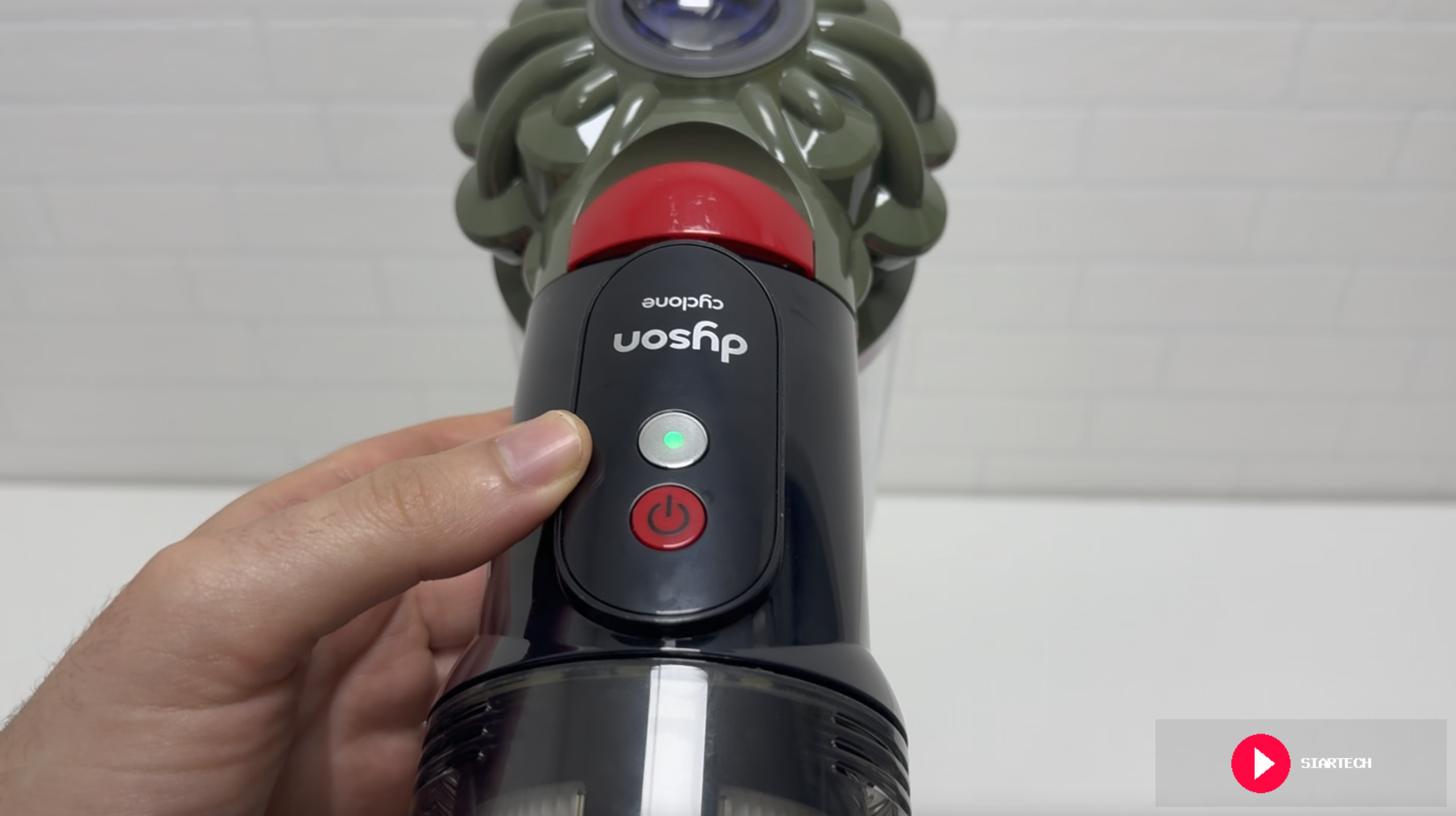 Dyson V8 Cyclone - modos de potencia