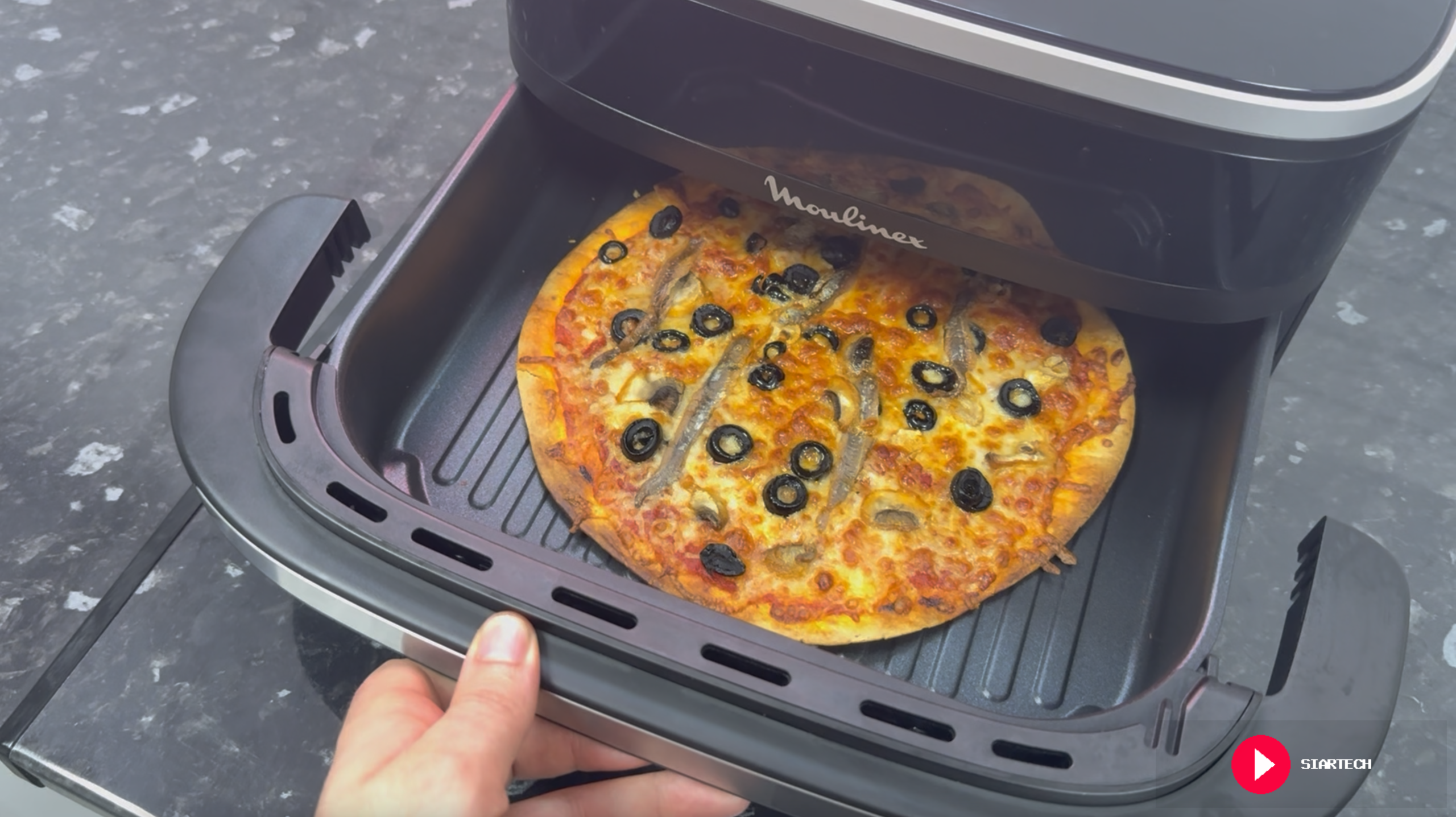 Moulinex Easy Fry XL Surface - pizza